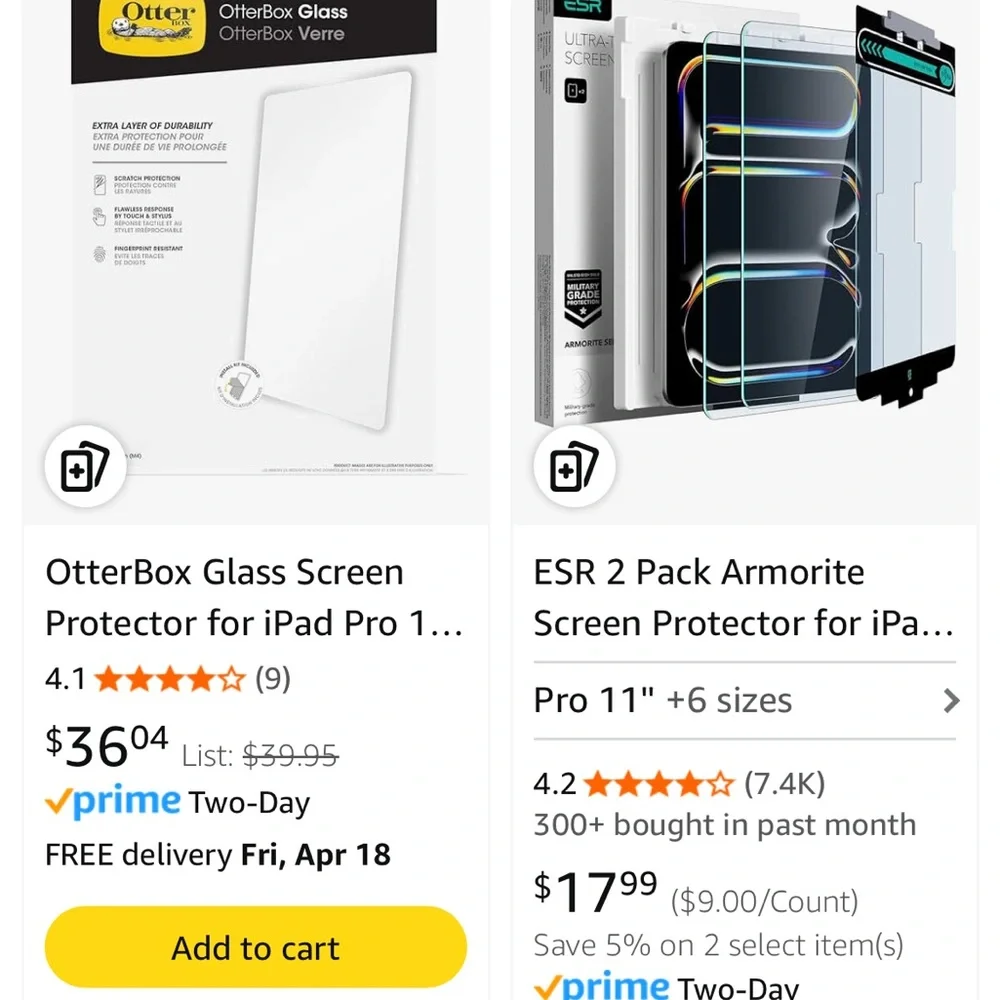 OtterBox Glass Screen Protector